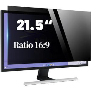 Computer Privacy Screen 21.5 Inch, Privacy Screen for Computer Monitor, Anti-Glare & Anti-Blue Light Privacy Filter for Computer Display (21.5 Inch (Diagonal) - 16:9 Aspect Ratio)