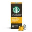Starbucks by Nespresso Original Line Blonde Espresso 10ct, BB 02-13-2027