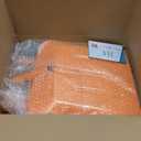 Snow Shovel, 69 Inch Adjustable Handle Snow Shovel for Driveway Large Capacity Shovel with Ergonomic Back Saving Tool Handle for Car Emergency Camping Garden, Orange