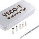 Heat Set Insert Tool,Soldering Iron Tips Come with Thread inserts M2 M2.5 M3 M4 M5,Compatibe with C210 Soldering iron,3D Printing Tools