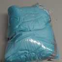 QBLEEV Warm Dog Coat Reflective Dog Jacket, Waterproof Dog Winter Coat Turtleneck Dog Clothes for Cold Weather, Thick Fleece Dog Snowsuit Christmas Dog Vest Pet Apparel for Small Medium Large Dogs M (Turquoise)