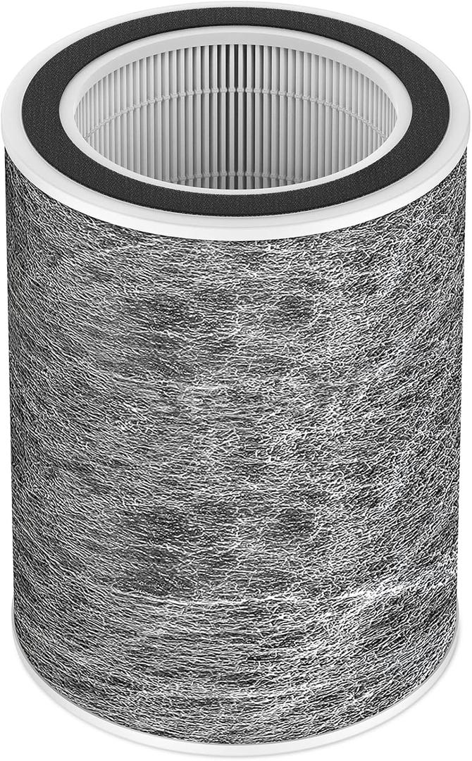 HP202 Replacement Filter Compatible with HP201, UA205, AP1000 HP200 For Shark HC501, HC502 Air Purifier MAX Replacement Filter HEPA, Part # HE2FKBASMB, HE2FKBAS, HE2FKPET, HE2FKPRO