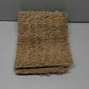 Arotive Luxury Chenille Bathroom Rug Mat, Extra Soft Thick Absorbent Shaggy Bath Rugs, Non-Slip Machine Wash Dry, Plush Bath Mats for Bathroom, Shower and Tub, 24x16, Camel