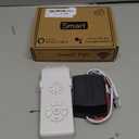 Ceiling Fan Remote Control Kit, Small Size Speed, Light & Timing 3 in 1 Wireless Control, Compatible with AC Motor Fans from Harbor Breeze, Hunter, Hampton Bay, etc.