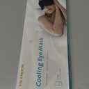 Cooling Eye Mask for Puffy Eyes: Fsa Eligible Items Hsa, Migraines Headache Fast Relief After Surgery Care Cold Compress, Reusable Face Ice Pack Gel for Dark Circles, Gentle Weighted Sleep Mask Purple