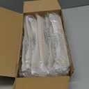 Amerdeco 15 Pack Gold Kitchen Cabinet Handles 7 Inch(178mm) Hole Centers, Stainless Steel Handles for Kitchen Cabinet Hardware, Brushed Brass Cabinet Pulls for Bathroom Cupboard Dresser Drawer Handles