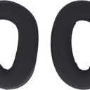 Replacement Earpads Cushions for EPOS H3 PRO Hybrid Headphones, Ear Pads for EPOS H3 PRO Hybrid Breathable Headset Ear Cushions Memory Foam and Mesh Fabric