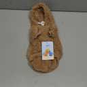 KOOLTAIL Fleece Dog Sweater Hoodie for Small Medium Large Dogs - Super Soft Fall Dog Clothes Sweatshirt with Leash Hole, Warm Winter Cold Weather Pet Coat for Puppy Cats Girl/Boy Male/Female Beige XS