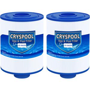 Cryspool® PAS28 Filter Compatible with PAS28, PAS28-F2L, PAS28-F2L-B12, X29-PAS28-F2L, 06-0052-12, 06-0055-12, FC-0309, FC-0312, SD-01330, Spa Filter Cartridge, 2 Pack