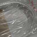 Rattan Bread Baskets, 2 Pack, Oval Woven Baskets with Acrylic Lids, 15.75 x 11.81 inches, Stainless Steel Tongs, Lace Doilies, for Bread, Fruit, Food Display