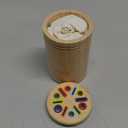 Soarly Montessori Toys for 1-3 Year Old, Travel Toys for Toddlers Wooden Color Sorting Stacking Toy for 18+ Month Old Boys Girls Learning Gift for 2-4 Year Old Kids Birthday Easter Basket Stuffers