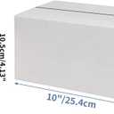 Hoikwo 10x7x5 Inches Small White Shipping Boxes Set of 40, Sturdy Cardboard Boxes for Small Business for Packaging Mailing