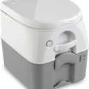 Dometic 301097606 Portable Toilet 5.0 Gallon, Gray