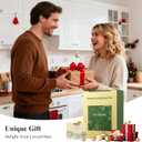 Bamboo Cutting Board Set, 2PCS Double-Sided Chopping Boards for Kitchen Meal Prep & Serving, Charcuterie, Juice Grooves & Side Handle, Ideal for Meat, Vegetables, Kitchen Essentials (14.9"L x 0.6"W, Light Brown)