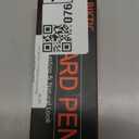 3-Pack Beard Pen Filler for Men, Waterproof & Sweat Proof Long-Lasting Beard Pen Kit with 2 Fillers & 1 Double-Headed Brush  Effectively Enhances Facial Hair (Black)