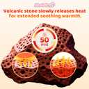 Lovely Corgi Plush Microwavable Stuffed Animals, Unscented 0.9 lbs Volcanic Rock Heatable Heating Pad 50-Minute Lasting Warmth Perfect for Period Cramps Menstruation Stress Relief Gifts Girls Women