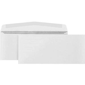 500 No. 10 Security Envelopes - Gummed Flap - Tamper Proof Design - Security Tinted with Printer Friendly Design - Number 10 Size 4 1/8 x 9 ½ Inch - Pack of 500