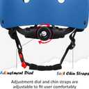 Kids Bike Helmet, Adjustable and Multi-Sport, from Toddler to Youth, 3 Sizes, Small: 18.9" - 21.3"