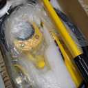 NEWTRY 20T Low Profile Hydraulic Jack Porta Power Kit + CP-180 Manual Hydraulic Hand Pump, Industrial Mini Hydraulic Cylinder, Stroke 0.47