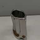 Modern Ceramic Pleated Vase Silver Small Flower Pot Nordic Home Decoration Flower Arrangement Container for Living Bedroom Table Decor