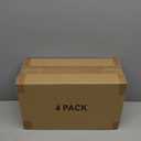 Acrylic Makeup Organizer with 19 Drawers, 4 Pack Clear Storage Drawers, Bathroom Makeup Organizer for Palettes, Cosmetic, and Beauty Supplies,Ideal for Vanity, Cabinet,Desk Organization