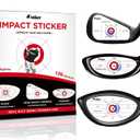 Golf Impact Tape - High-Resolution Strike Stickers for Iron, Wood & Fairway Clubs, Non-Residue, Swing Training Aid Impact Labels (Righties- 156pcs(Wood 6x10+ Iron 8x8+ Fairway 8x4)