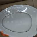 KOHLER K-4774-0 Brevia Elongated White Toilet Seat with Quick-Release Hinges And Quick-Attach Hardware For Easy Clean, White