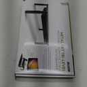 Allsop Metal Art Tri Level Stand, for 27" Monitors, 14.5" X 9.25" X 4.13" to 5.75", Black, Supports 30 Lb