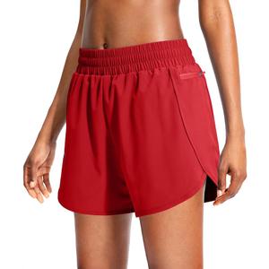 Soothfeel Women's Shorts 3"/5" Athletic Running Shorts for Workout & Gym Built-In Liner, High Waist & Zipper Pockets, Lightweight Quick-Dry Fabric for Running, Tennis & Everyday Wear, L5_M