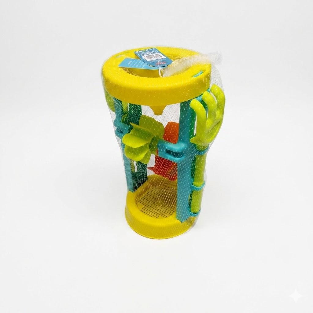 Waterwheel With Beach Toys