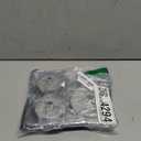 Gas Stove Burner Caps Set, Cooker Hat Set Suitable for Most Gas Stove Burners, 1 Large, 1 Small, 2 Middle