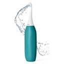 HappyPo The Original XL Butt Shower - Portable Bidet with 50% More Volume - The Easy-Bidet 2.0 Replaces Wet Wipes and Shower Toilet - Portable Bum Spray for Travel - Turquoise (1 Count (Pack of 1))