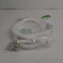 Pool Pump Hose for Above Ground Pools, 2 Pack 1.25" Diameter Pool Filter Hose Accessory Pool Pump Replacement 59 Inch Long with 2 Clamps and 2 Pipe Holders