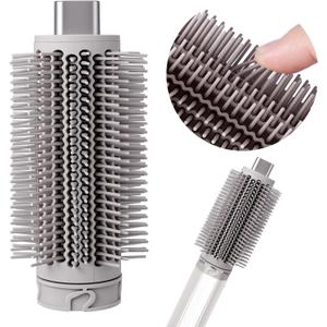 2.32" Small Round Brush Attachment for Shark FlexStyle HD400 HD430 HD432 HD435 HD440, Blowout Styling Brush for Fine Hair, Short Hair & Bangs, Anti-Tangle Volumizing Barrel