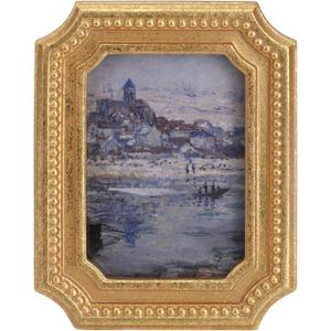 2.5x3.5 Vintage Picture Frame - Antique Gold Wallet Size Picture Frames 2.5 X 3.5,Octagon 2.5 X 3.5 Frame Ornate For Tabletop Photo Display And Wall Hanging, Mini Photo Frame 2.5 X3.5 (Gold, 2.5x3.5)