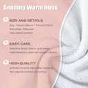 Step Mom Gifts, Christmas Step Mom Gift Wearable Blanket, Stepmom Hoodie Blankets, Stepmom Hooded Blanket 47x72 in for Birthday(Red), Mother's Day