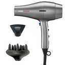 RUSK PRO Speed Titanium Hair Dryer, Ionic Generator Eliminates Frizz, Powerful AC Motor with 6 Speed and Heat Settings for Fast Styling, Plus Diffuser and Concentrator for Unique Styles (Black)