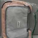 Underseat Carry On Luggage - Lightweight Travel Tote Weekender Bag Overnight Duffle for Travel, Personal Item - Pink-16Inch