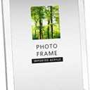 homingyo 4X6 Modern Acrylic Photo Frame - Desktop/Free Standing
