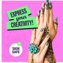 Pretty Me Temporary Tattoos Markers - Henna Body Tattoo Kit for Girls & Adults - Skin Pens for Teen Girl Gifts Trendy Stuff - 12 + Year Old - Cool Birthday Gift Ideas Teens 12 13 14 15 16 17 18 Tween