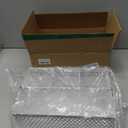 Utensil Holder, Silverware Caddy,Organizer Cutlery Holder, Kitchen Countertop Organizer, Metal Mesh White