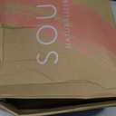 Naturalizer SOUL Women's Oakley Wedge Sandal White 9 M