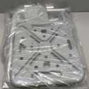 Medline Shower Chair with Backrest and Padded Armrests - 350 lb. capacity, Bath Bench, Seat, Stool for Independent Adult, Seniors, Elderly & Disabled Patients (Grey)