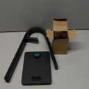 LED Desk Lamp with Eye-Caring Light, USB Ports, 7 Color Modes, Flexible Gooseneck & Headphone Stand for Home Office, Bedroom, and Study (Black Green)