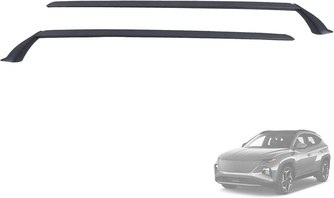 Front Left & Right Side Windshield Pillar Molding Compatible with Hyundai Tucson Santa Cruz 2022 2023 2024 Replaces 86130N9000 86140N9000
