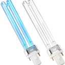 9W UV PL-S9/TUV G23 Base Replacement Light Bulb for Outdoor Pond Clarifier Compatible with JUP-01 UVE9 CF400 CF500 UVCP-9 303B 304B R18 R18D R2000 UV Light for Aquarium, 2PCS