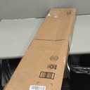 AOSKY Cordless Zebra Blinds for Windows Pull Down Roller Window Shades Dual Layer Light Filtering Privacy for Day and Night, Free-Stop Door Shades for Home Easy to Install (35" W X 72" H, Black)