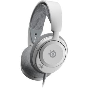 SteelSeries Arctis Nova 1 Multi-System Gaming Headset  Hi-Fi Drivers  360 Spatial Audio  Comfort Design  Durable  Ultra Lightweight  Noise-Cancelling Mic  PC, PS5/PS4, Switch, Xbox - White