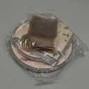 96Pcs Coffee Theme Baby Shower Tableware Set - Coffee A Baby Is Brewing Paper Plates Napkins Forks A litte Bean Is On The Way Gender Reveal Party Supplies Serve 24 Guests