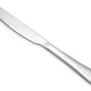 SANTUO Stainless Steel 12-Piece Dinner Knives Pack, Table Steak Knives Set for 12 (Silver 9 Inches)